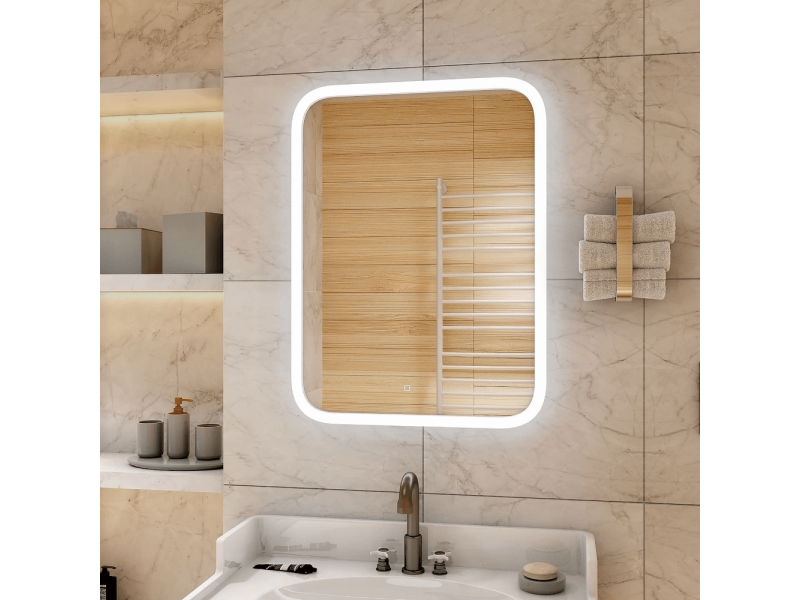 Зеркало для ванной комнаты  Glamour LED